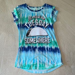 Justice glitter tee